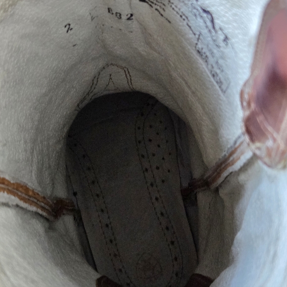 Ariat Madrina Macchito Snip Toe Leather Western Cowboy Boots Festival Wear 8B - Picture 10 of 13